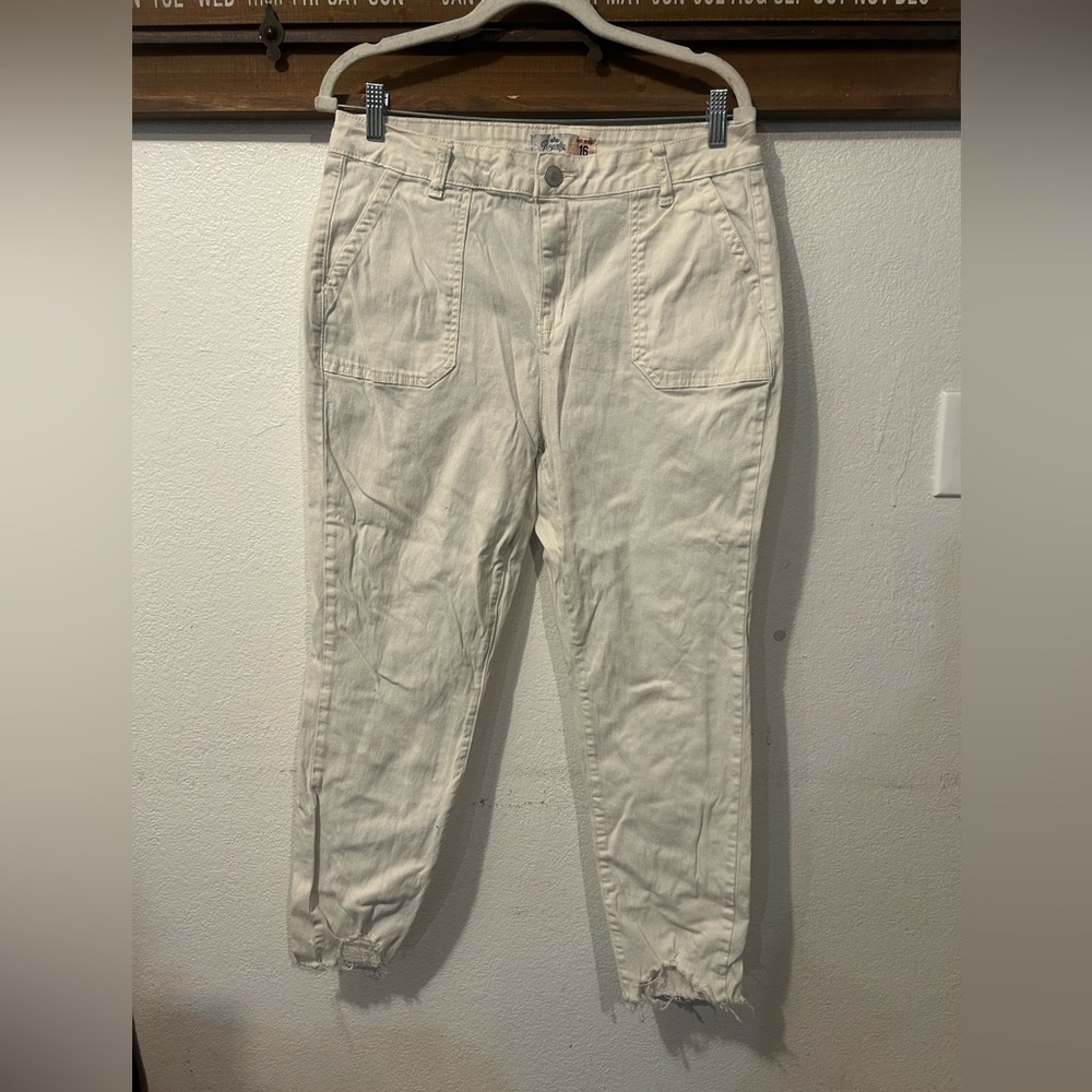 Royalty For Me Collection Women’s Sz 16 High Rise Stretchy Denim Pants (1489)